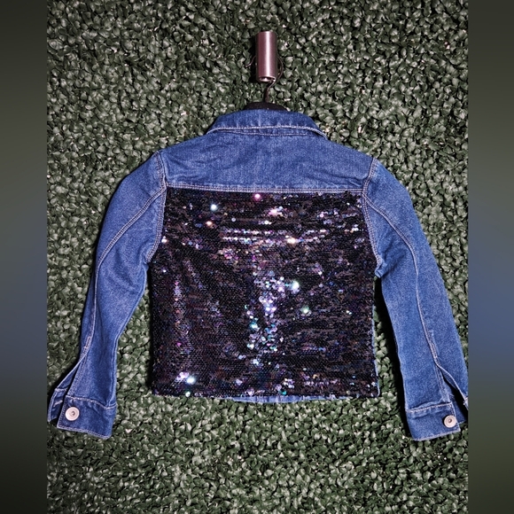 Squeeze Dark Blue Jean Jacket - Picture 4 of 4